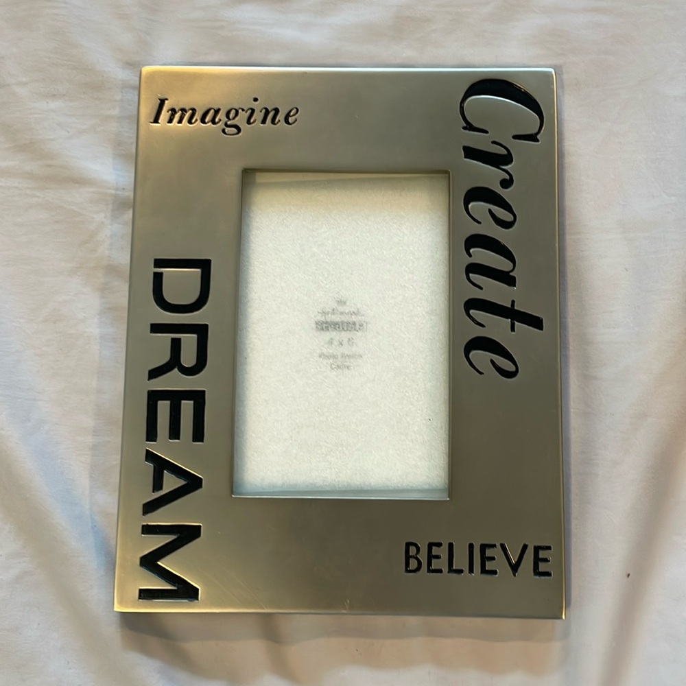 4x 6 silver frame